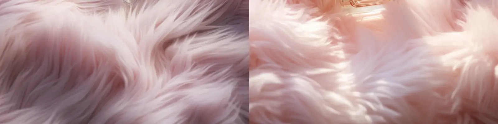 高端香水化妆品指甲油蓬松羽毛毛绒毯子电商产品海报背景Midjourney关键词咒语分享