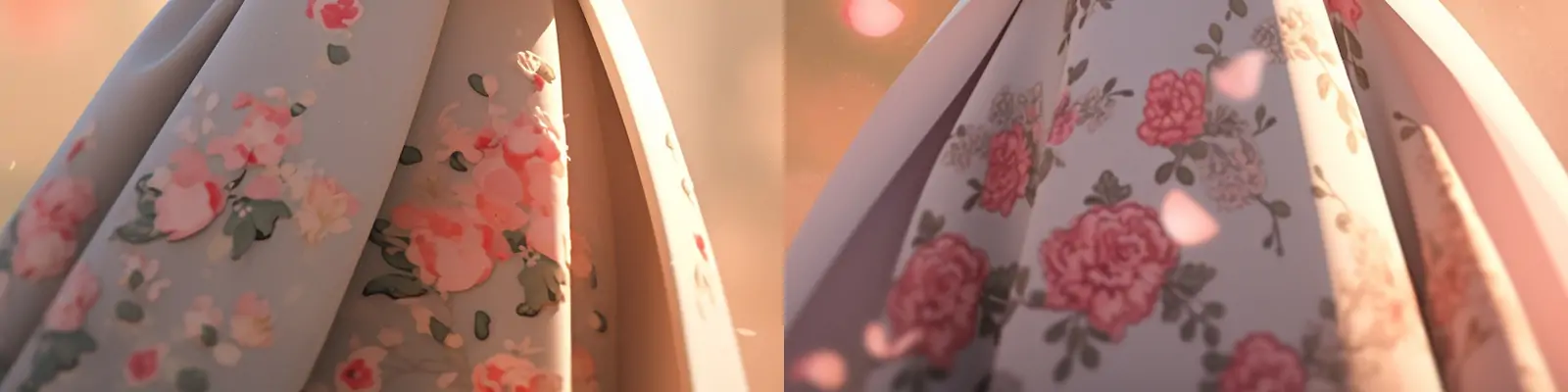 中国风古典可爱卡通清朝女孩人物动作表情服装迪士尼盲盒插图midjourney关键词咒语