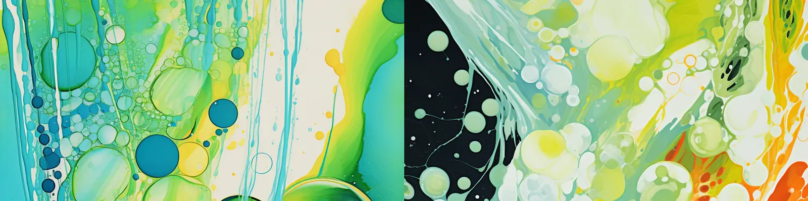 创意彩色抽象艺术图形气泡纹理图案美术印刷艺术封面海报背景midjourney关键词咒语