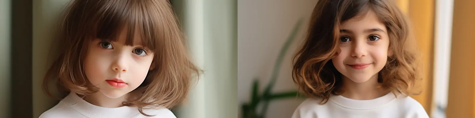 可爱卡通动物米白色运动衫小狗图案儿童女孩模特广告摄影海报Midjourney关键词咒语分享