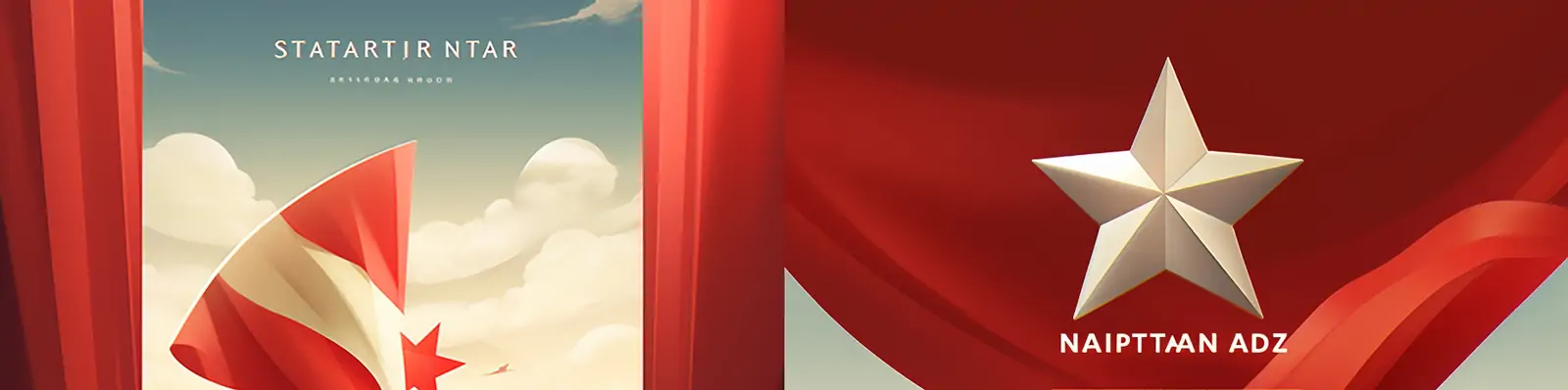 中国风传统节日红色国庆节庆祝海报Midjourney关键词咒语