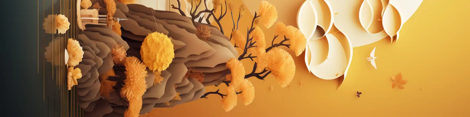 传统中国风山水中秋节月亮海报设计背景素材midjourney关键词咒语