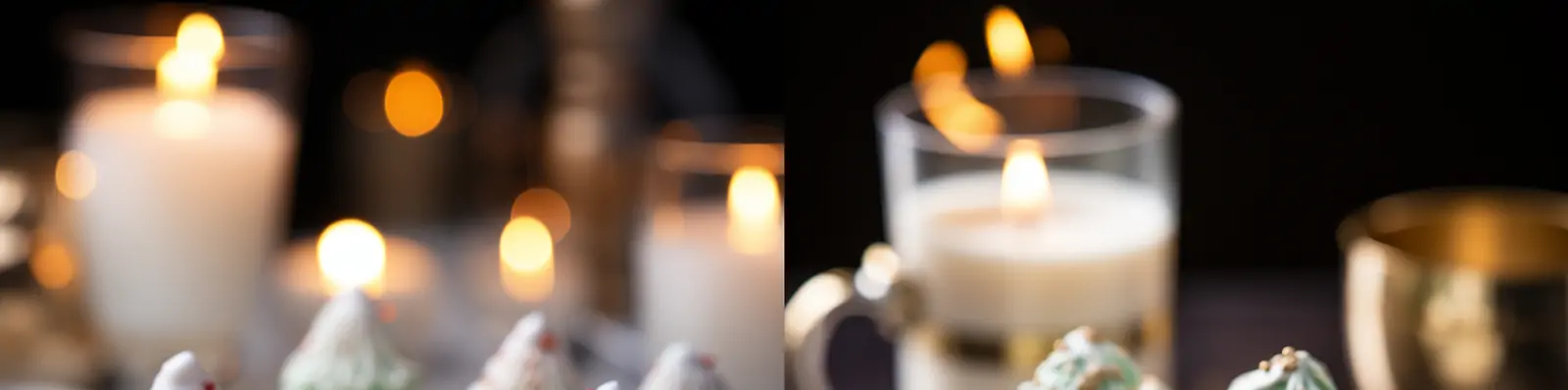 圣诞节可爱装饰糖饼干神奇节日气氛厨房美食杂志商业摄影海报midjourney关键词咒语分享