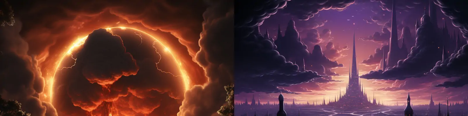 创意逼真立体神秘梦幻空灵银河系数字科幻未来主义壁纸海报背景midjourney关键词咒语分享