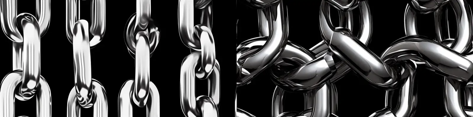 科技感酸性赛博朋克金属光泽网格链条图案纹理海报背景Midjourney关键词咒语分享