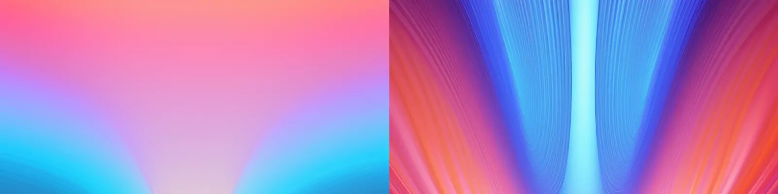 极简主义彩色全息渐变对称透镜艺术纹理图案壁纸海报背景Midjourney关键词咒语