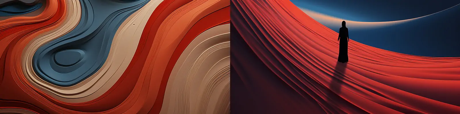 创意户外自然沙漠波浪沙子抽象艺术高清摄影海报背景midjourney关键词咒语分享