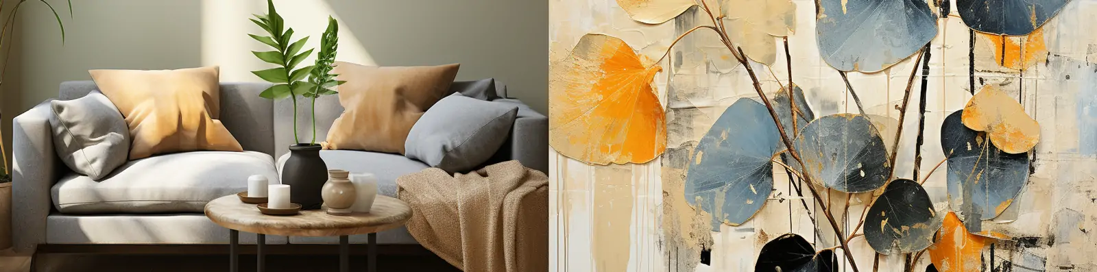 创意抽象艺术鲜花植物叶子室内家居装饰画设计海报midjourney关键词咒语分享