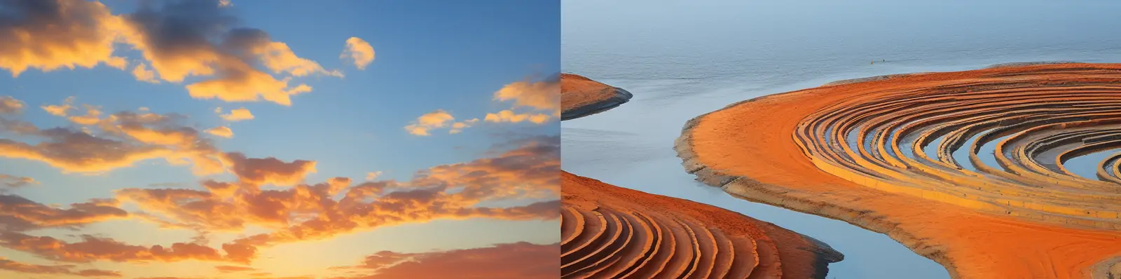 当代艺术风格现代抽象云朵曲线大型画布自然景观鸟瞰图海报背景midjourney关键词咒语分享