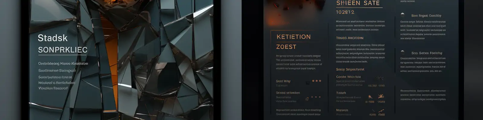 创意极简主义透明玻璃碎片人物简历杂志封面艺术摄影海报midjourney关键词咒语