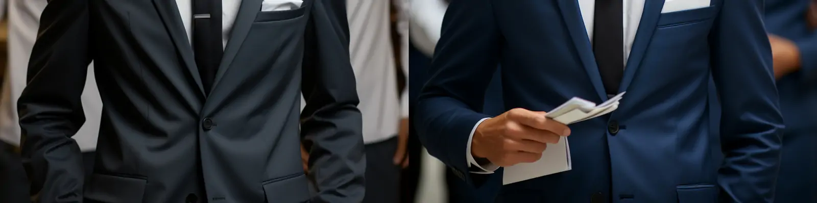 时尚现代西方商务成功人士西装男人女人微笑人物艺术摄影海报midjourney关键词咒语分享