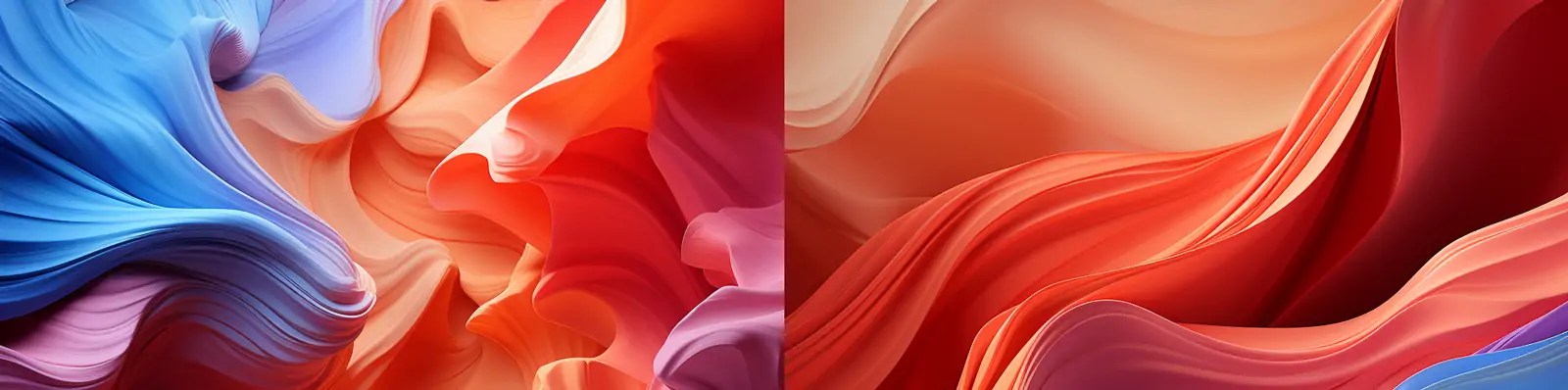 创意彩色渐变流动织物流畅线条艺术高清壁纸海报背景素材midjourney关键词咒语