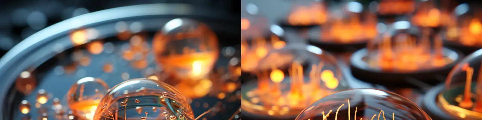 未来主义科学实验室培养皿微生物菌落细菌真菌场景摄影海报midjourney关键词咒语