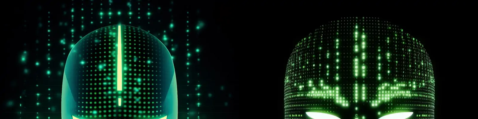 大数据人工智能黑客头像数字艺术midjourney关键词咒语