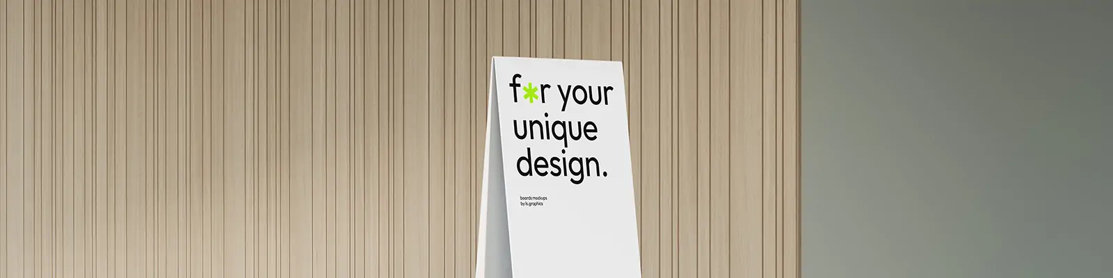 高端导视系统指示牌引路牌展示样机贴图psd设计素材模板Mockup