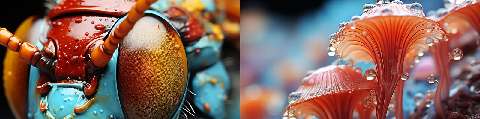 创意动物植物昆虫眼睛超级微距特写广告摄影照片海报midjourney关键词咒语分享