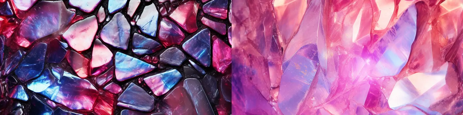 创意彩色彩虹红宝石透明水晶大理石纹理花纹图案渐变水彩海报背景midjourney关键词咒语分享