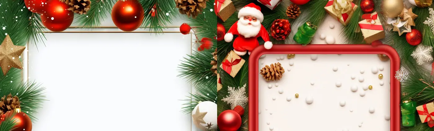 圣诞节圣诞卡片海报设计素材请柬邀请卡展板Midjourney关键词提示词咒语