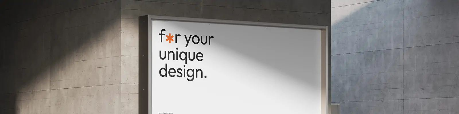 高端商超导视系统指示牌引路牌展示样机贴图psd设计素材模板Mockup