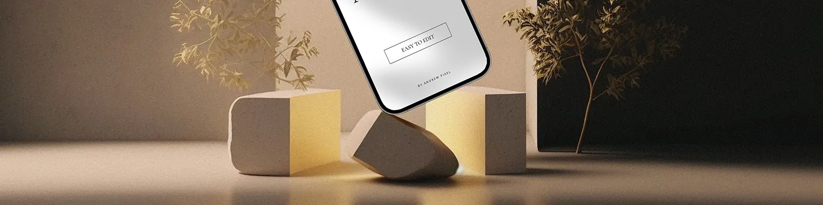 iPhone14 pro苹果手机移动设备UI页面展示场景贴图样机psd素材模板Mockup