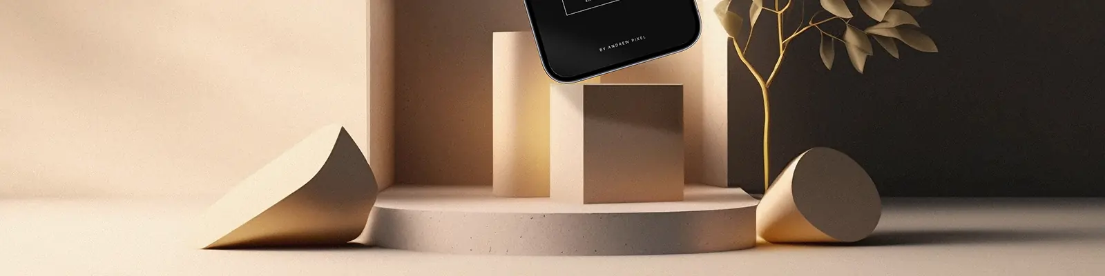 iPhone14 pro苹果手机移动设备UI页面展示场景贴图样机psd素材模板Mockup