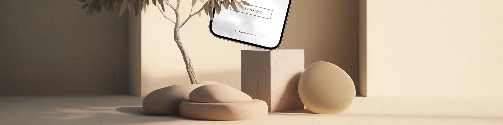 iPhone14 pro苹果手机移动设备UI页面展示场景贴图样机psd素材模板Mockup