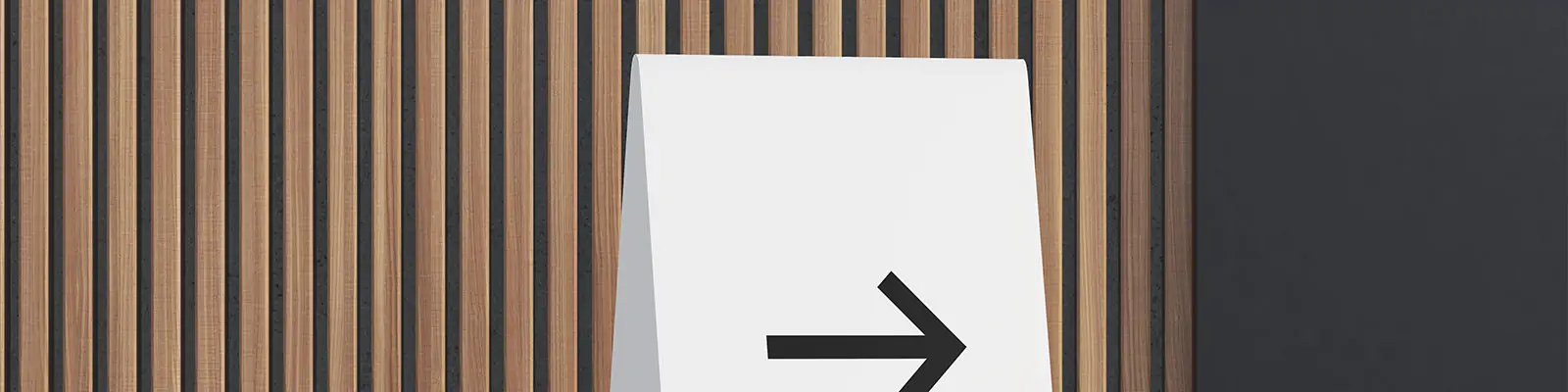 高端商超导视系统指示牌引路牌展示样机贴图psd设计素材模板Mockup