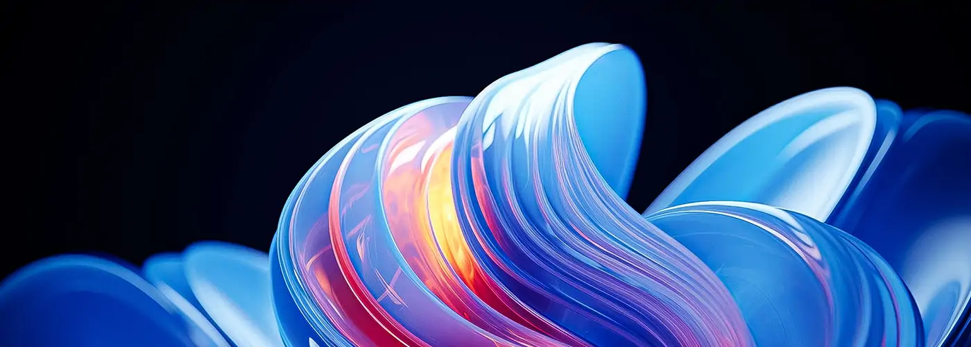 3D Gradient Wallpaper抽象彩色渐变4K壁纸