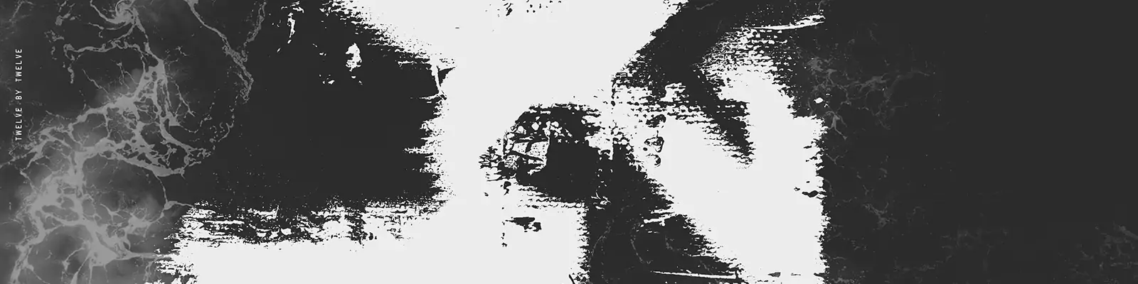 创意潮流复古做旧烟雾破碎文字特效样机贴图海报psd设计素材模版Mockup