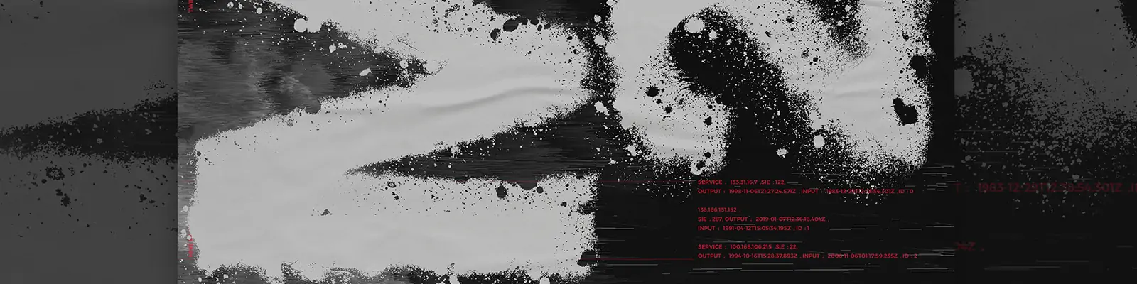 创意潮流复古做旧烟雾破碎文字特效样机贴图海报psd设计素材模版Mockup