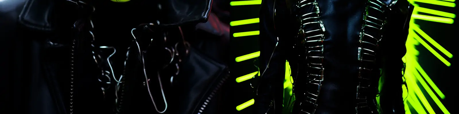 时尚神秘绿色怪物能量光效霓虹灯发光体超现实人物摄影海报midjourney关键词咒语分享