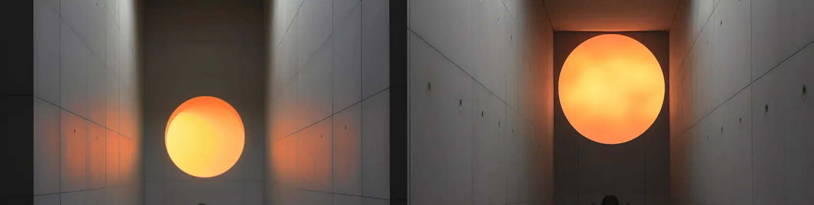 创意立体灯光月亮光效封闭空间场景海报背景midjourney关键词咒语分享