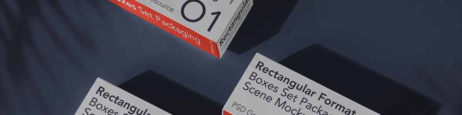 高端产品食品保健品天地盖包装纸盒VI展示贴图样机psd设计素材模版Mockup