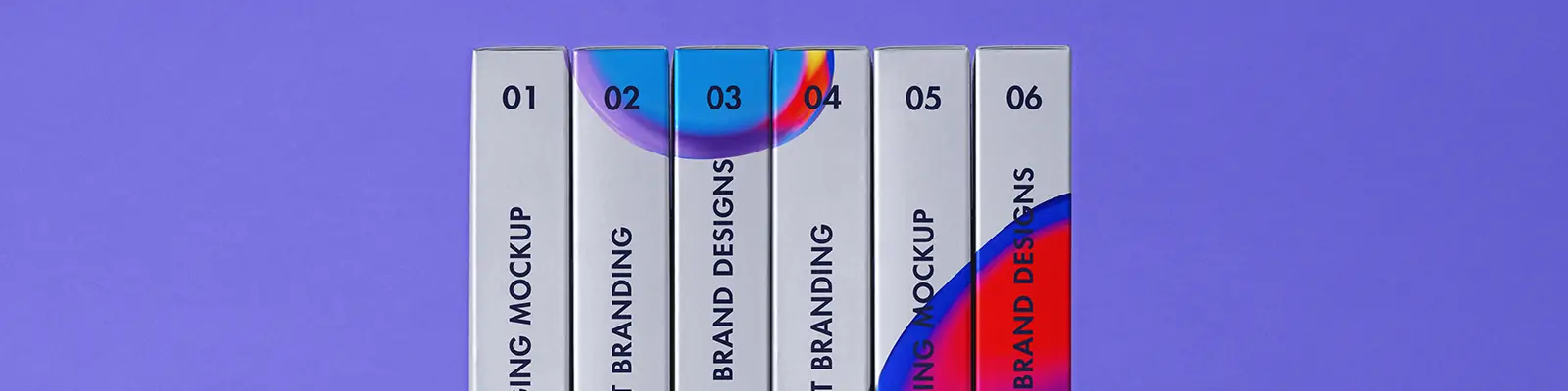 高端产品书籍侧面包装纸盒VI展示贴图样机psd设计素材模版Mockup