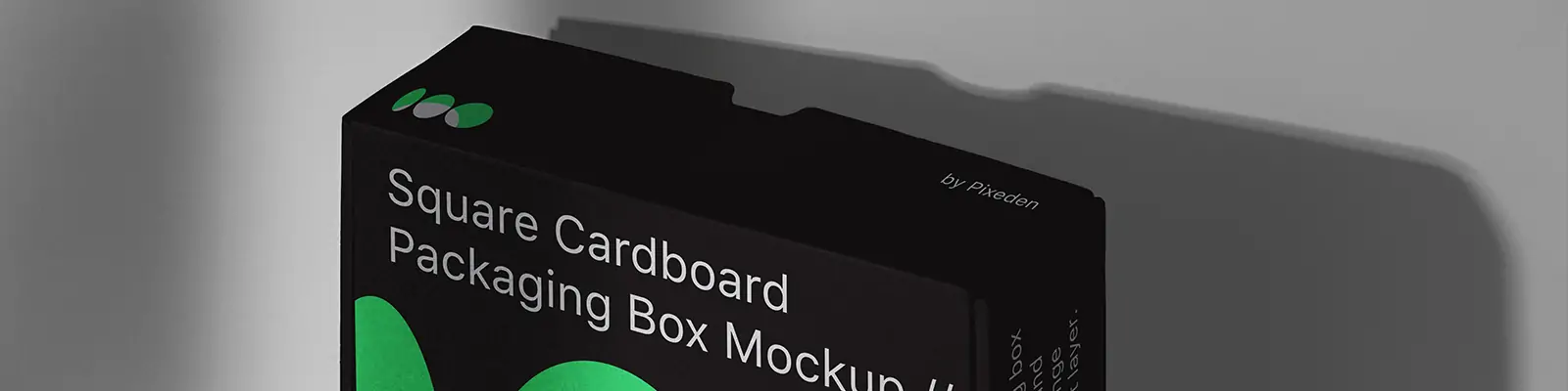 高端产品纸箱天地盖包装纸盒VI展示贴图样机psd设计素材模版Mockup