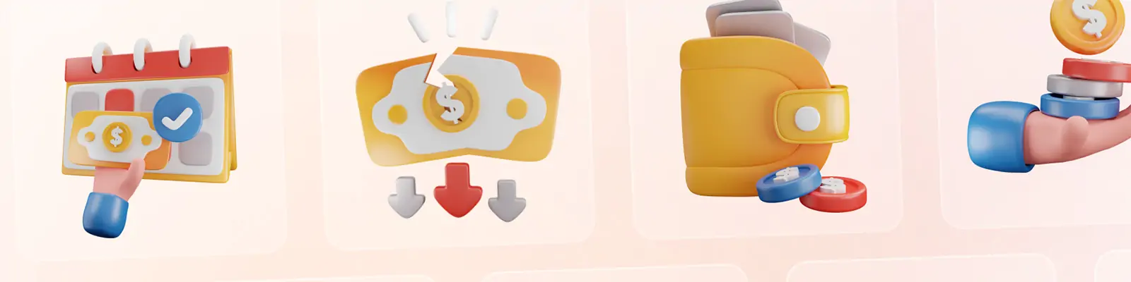 3D立体金融经济银行理财存钱罐png图标插图blender设计素材模型