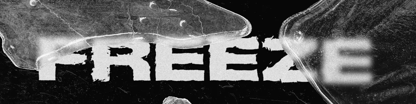 创意磨砂半透明冰冻文字特效展示样机贴图psd分层设计素材模版Mockup