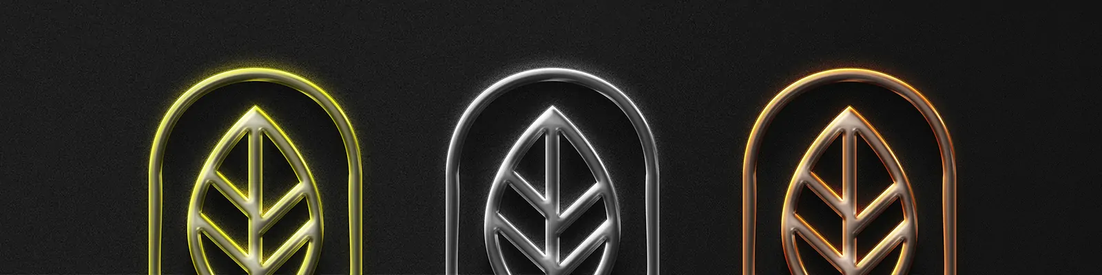 创意镀铬金属光泽立体文字特效logo样机贴图psd分层设计素材模版