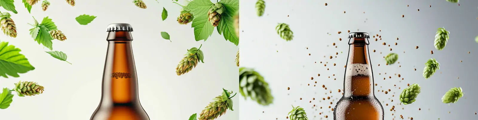 棕色啤酒瓶包装瓶展示电商广告样机贴图海报素材midjourney关键词咒语分享