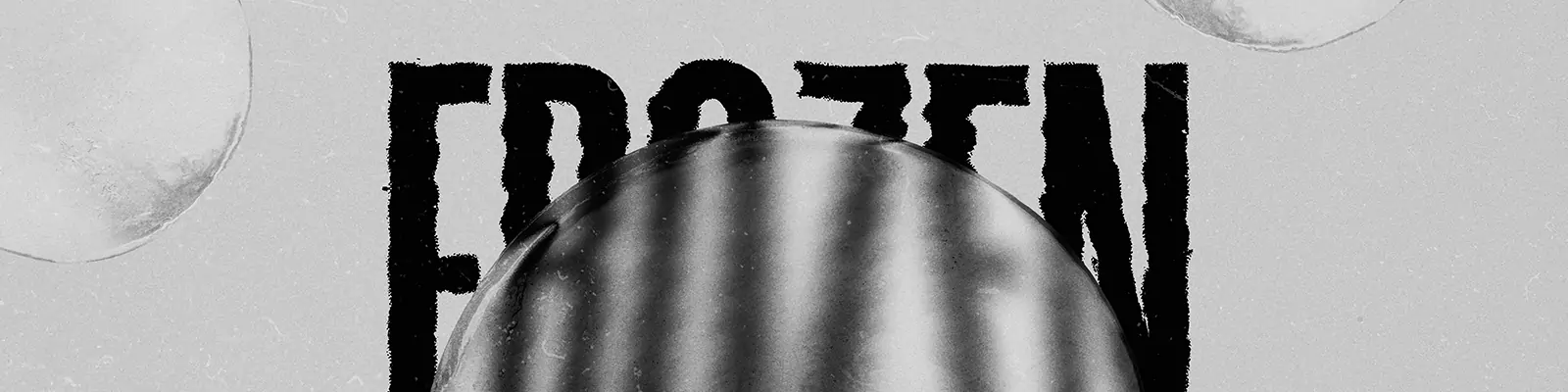 创意磨砂半透明冰冻文字特效展示样机贴图psd分层设计素材模版Mockup