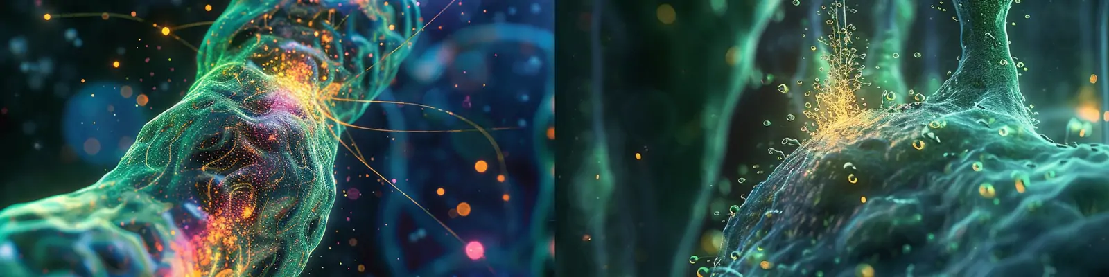 创意人体细胞血管几何形状声波光效逼真立体场景摄影海报midjourney关键词咒语