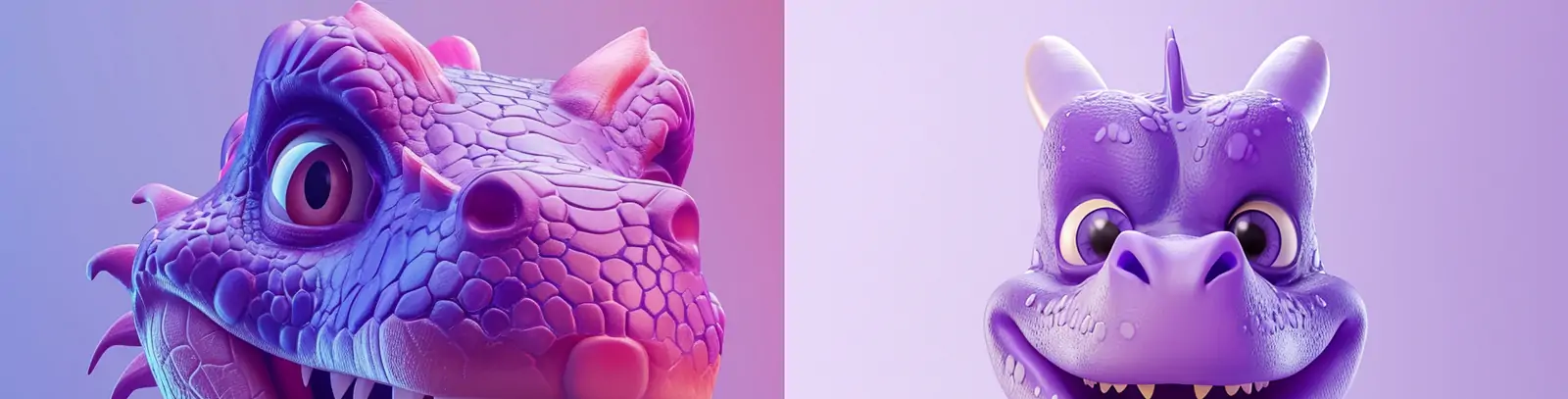 极简主义卡通2024龙年龙头特写高清艺术插图海报midjourney关键词咒语