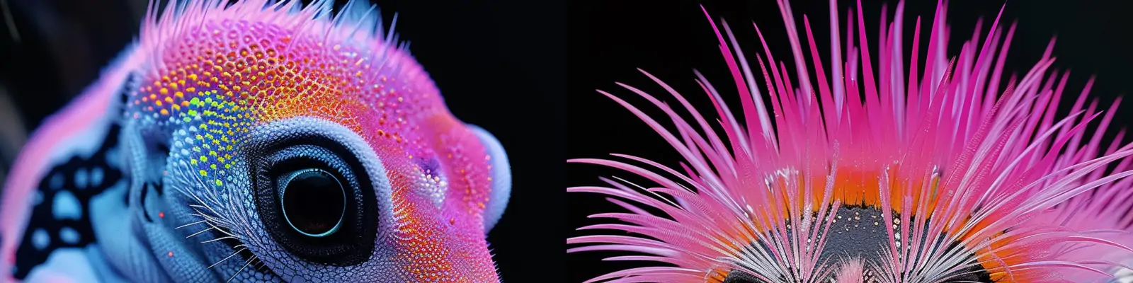 怪异奇异美丽超凡脱俗巨型动物头像特写艺术摄影海报midjourney关键词咒语