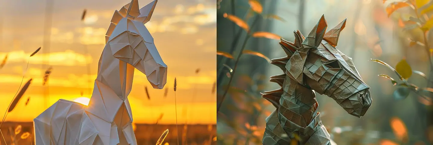 创意复古非洲大草原折纸斑马动物电影艺术摄影海报midjourney关键词咒语